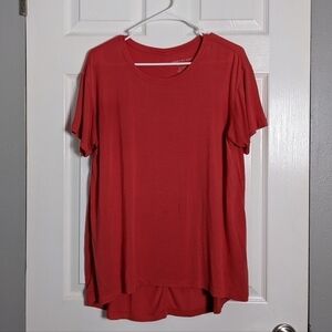 New American Eagle Soft & Sexy Oversized Scoop‎ Neck High Low Modal Tee Size XS